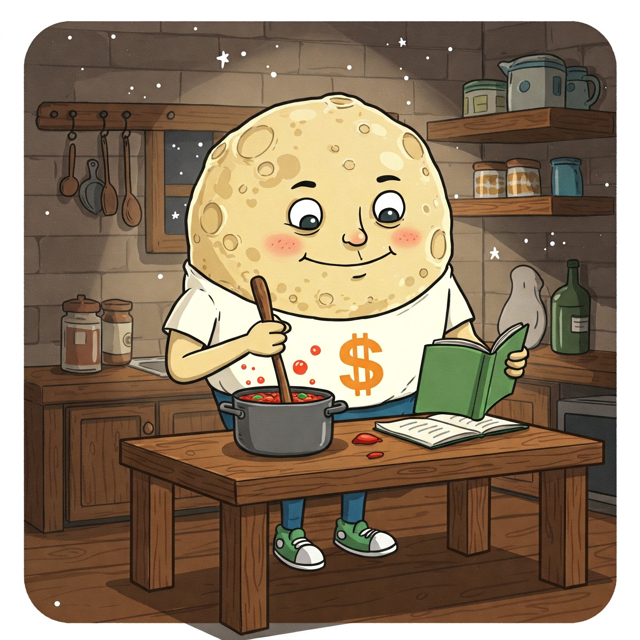 Ilustrasi AI memberikan ide usaha makanan beserta resep